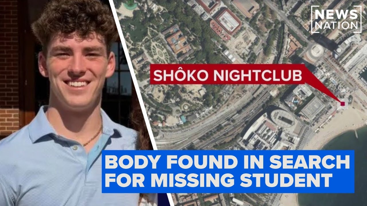 Body recovered in search for missing American student in Barcelona | NewsNation Live
