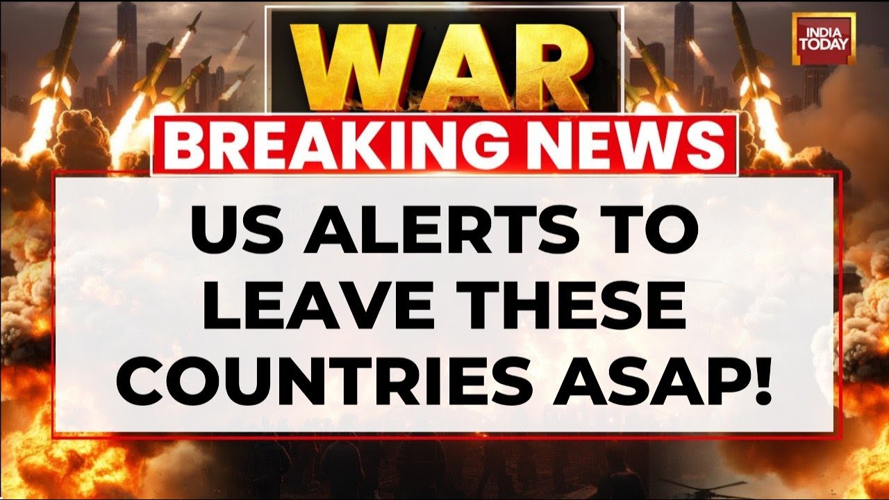US Iran War: US Urges Citizens to Leave Middle East Countries Amid War | Operation Epic Fury