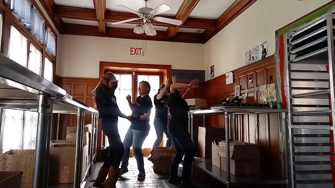 Craft710 dances for Ellen after hours.