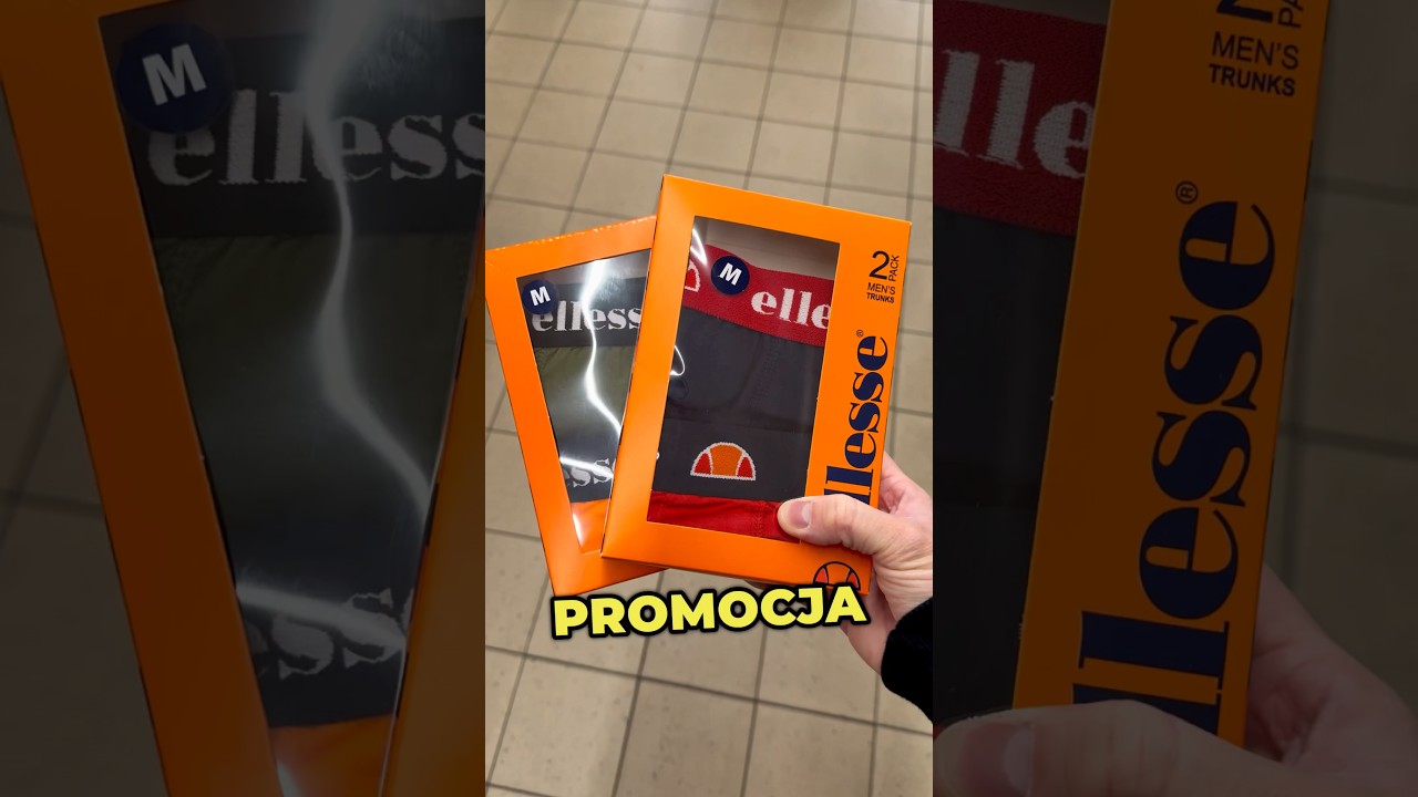 BOKSERKI ELLESSE w Biedronce