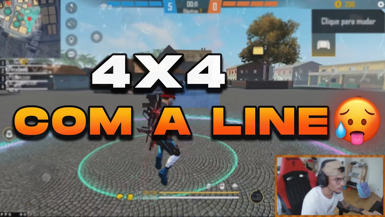 JOTA DANDO DICAS DE RUSH IN-GAME NO 4V4 COM O TIME