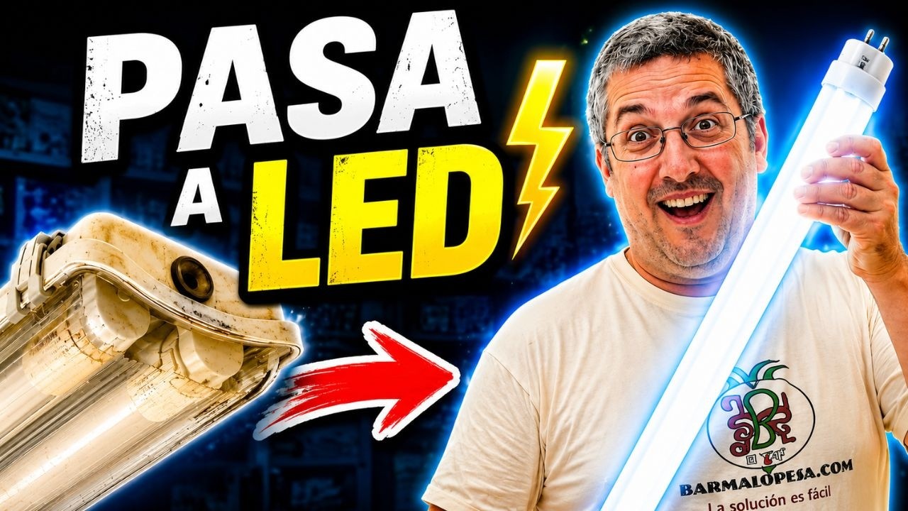 Cómo cambiar tus tubos fluorescentes por LED y ahorrar en tu factura de la luz💡