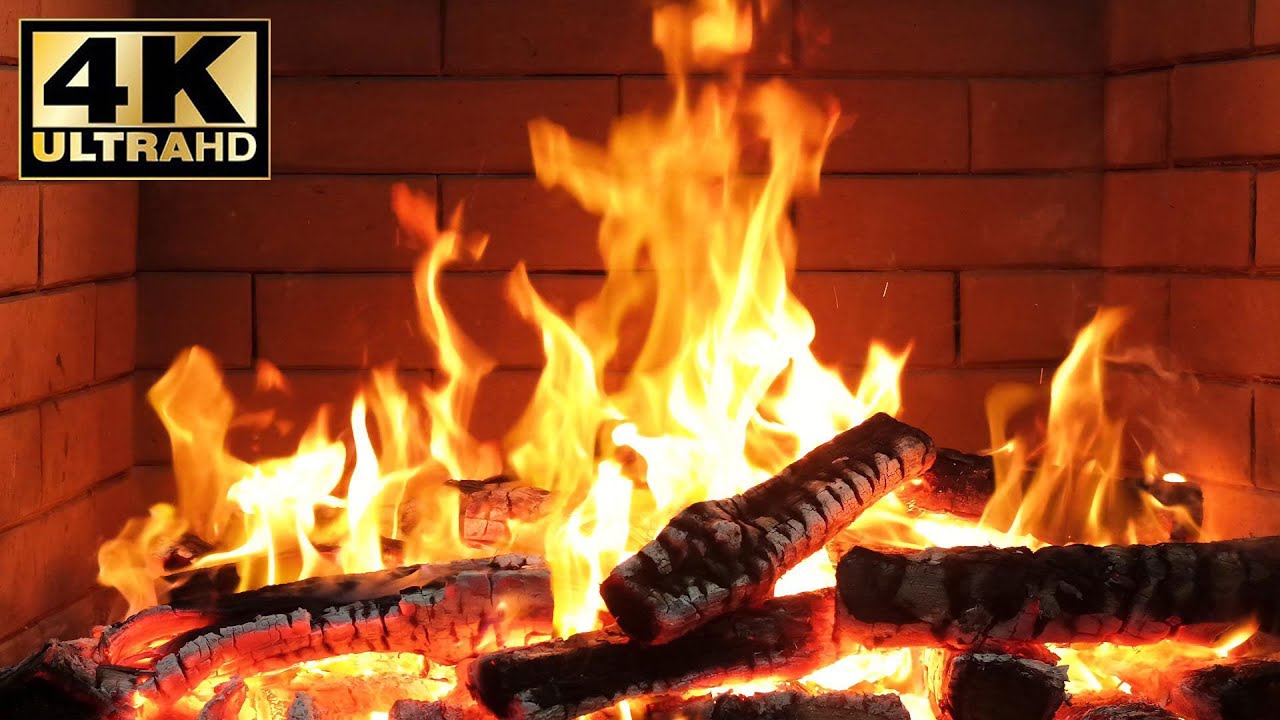 🔥 Fireplace Sounds Bedtime. Forest Cabin Fireplace Relaxation. Soothing Fireplace Sounds for Winter