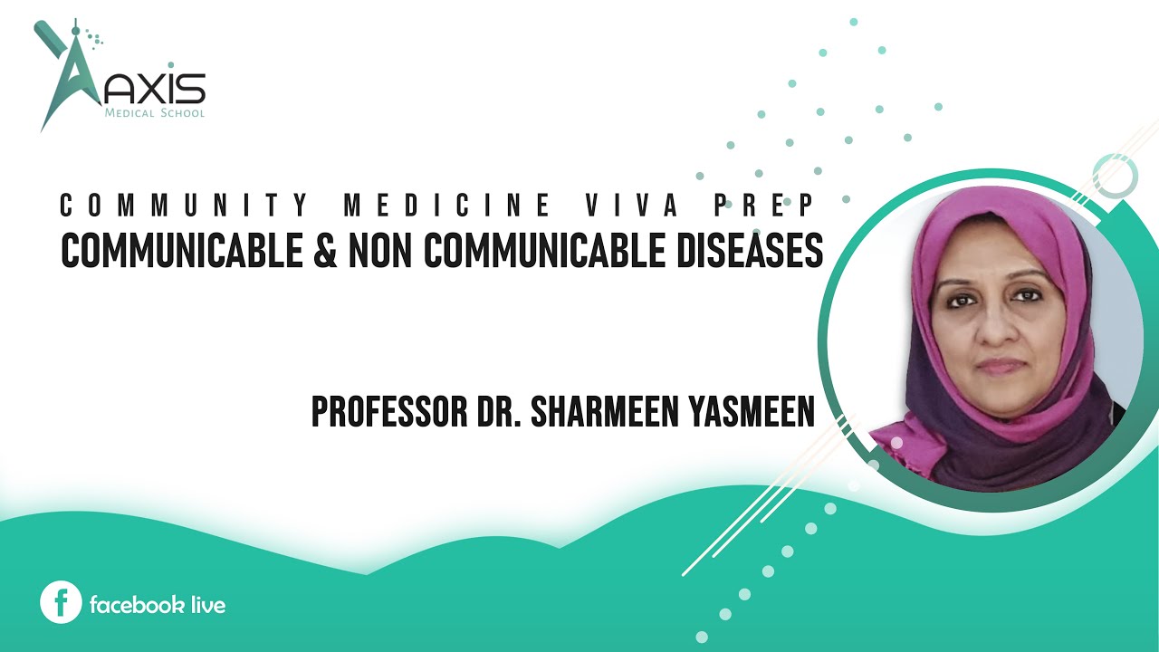 Community Medicine | Communicable & Non Communicable Diseases (Prof. Viva Preparation)