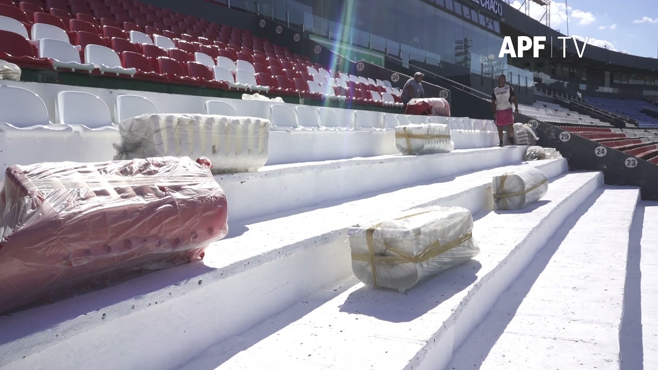 El estadio Defensores del Chaco presenta un rostro renovado.