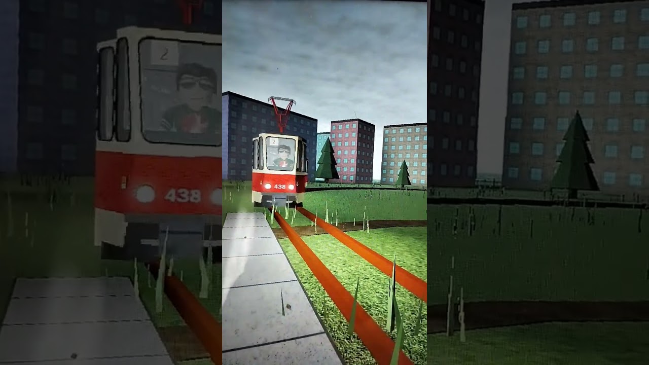 Tatra KT4 за 2 маршрутом