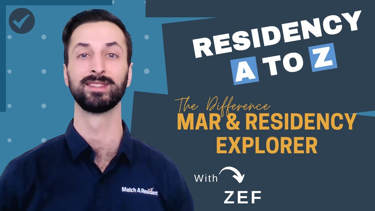 Difference Between Match A Resident and Residency Explorer