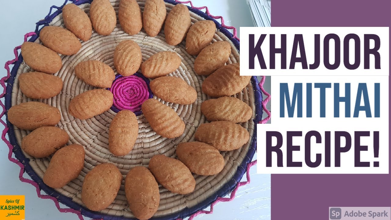 Khajoor Mithai Recipe - Very Healthy Snack!- Spice Of Kashmir