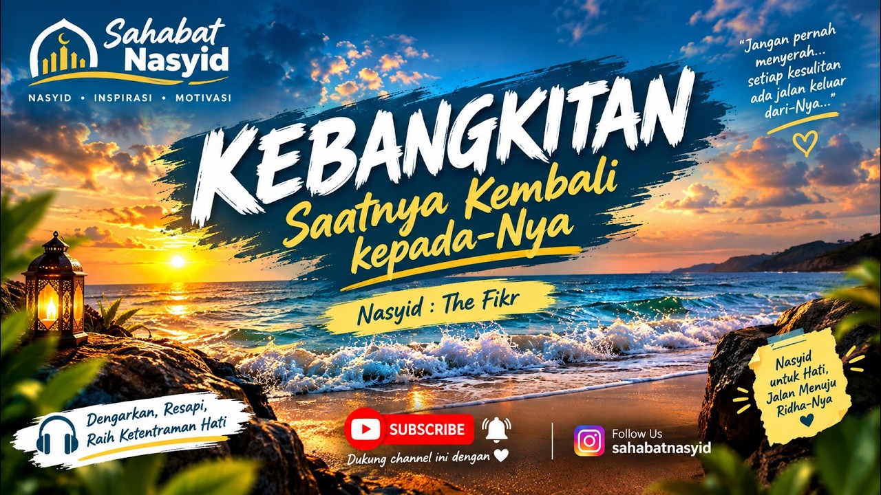 Nasyid | The FIKR - Kebangkitan (Lyrics Video)