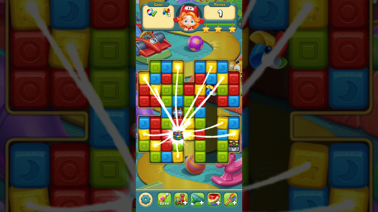 Toy Blast Level 201/202 Completed /Mobile Game ASMR 
