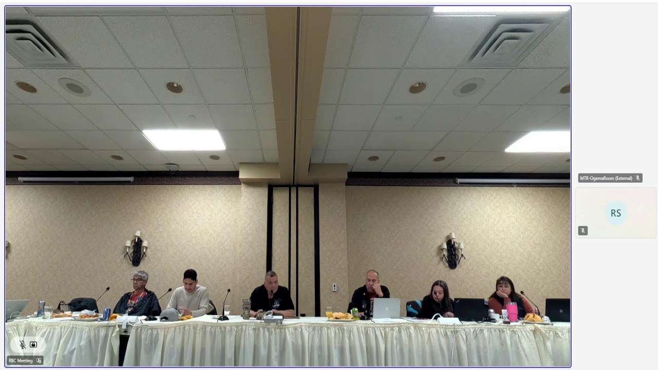 White Earth RBC Quarterly Meeting 1/30/2026