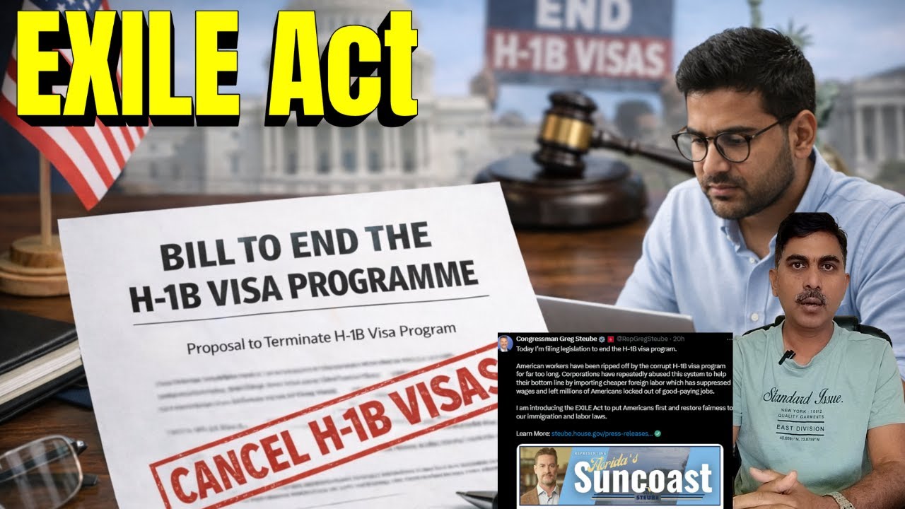 Scrap H-1B visa programme-New bill | H1B misused by corporations to import cheaper foreign labour