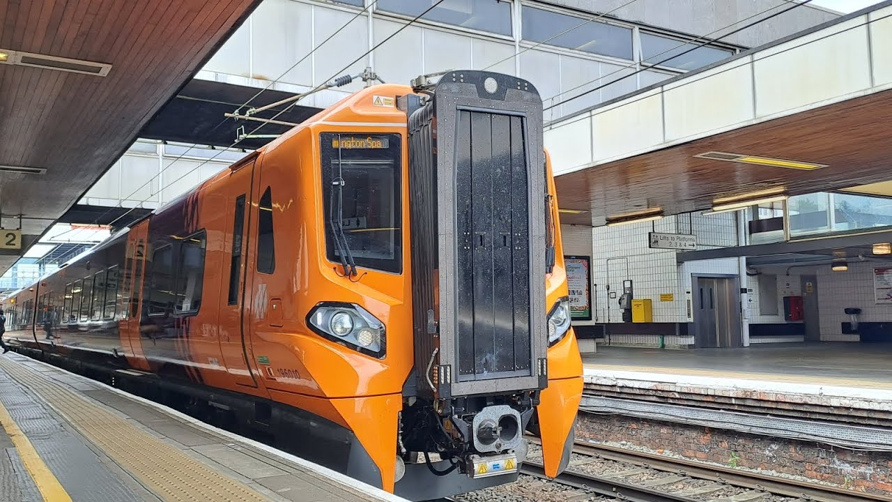 [60FPS] WMR Class 196 - 2G80 Nuneaton to Leamington Spa(Recorded until Coventry)