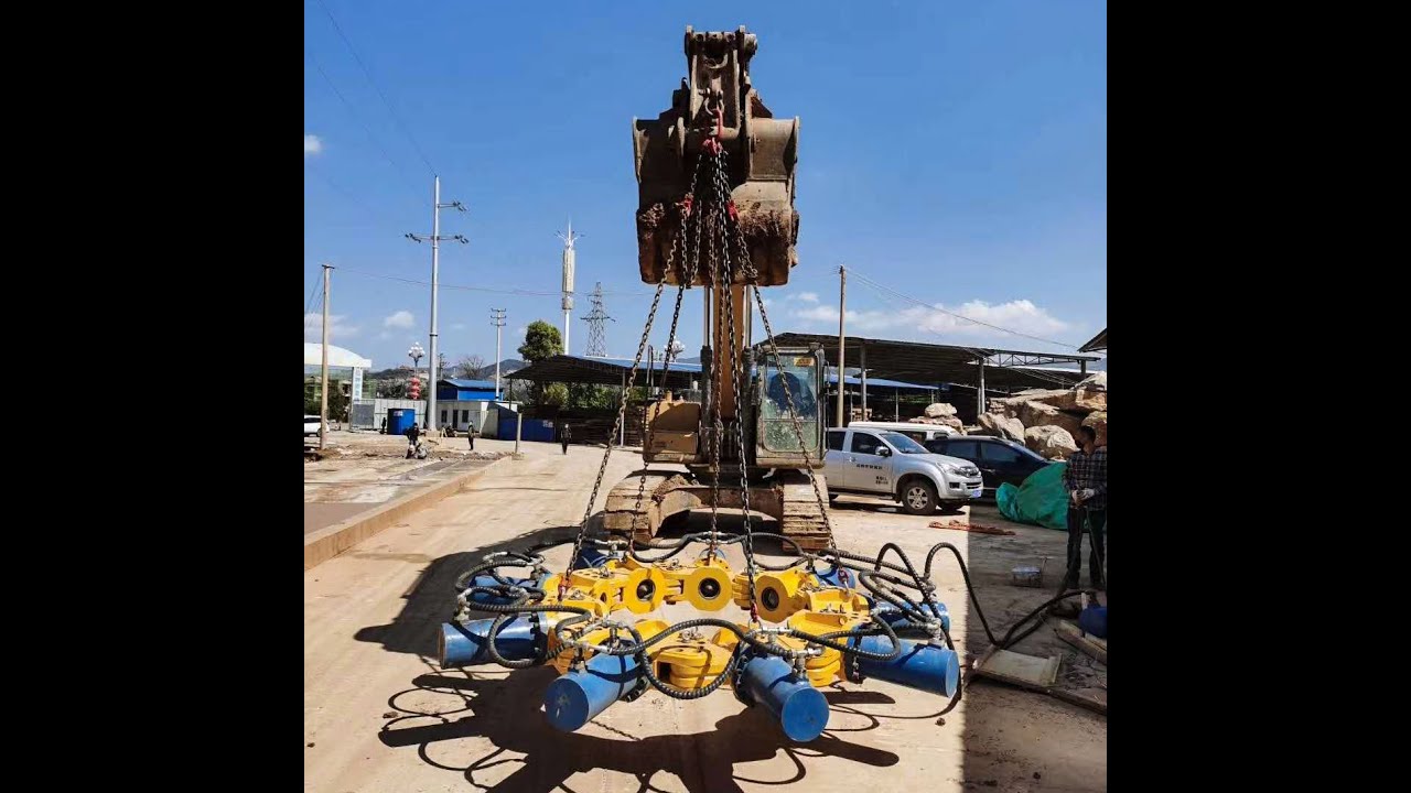 Hydraulic pile cutter & Hydraulic pile breaker for around and square concrete pile