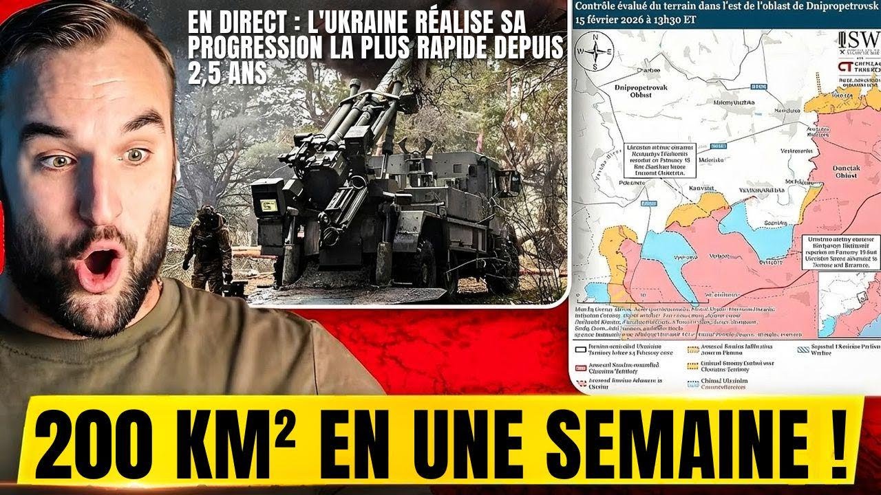 Enfin ! L’armée ukrainienne repousse les Russes sur 200 km²