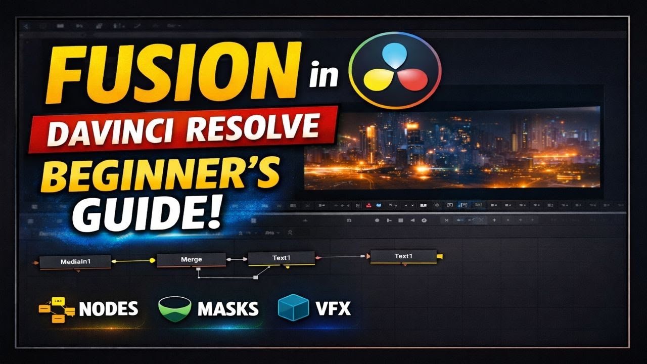 What Is Fusion in DaVinci Resolve? A Beginner’s Guide to Visual Effects