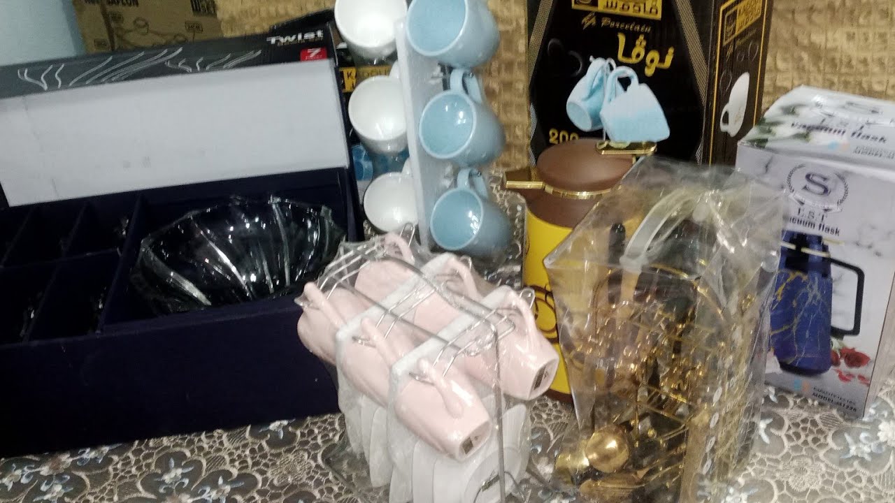 مشترياتى من أدوات المطبخ فى جهاز بنتى جهاز العروسه 👰