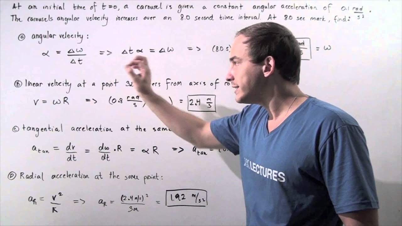 Angular Quantities Example