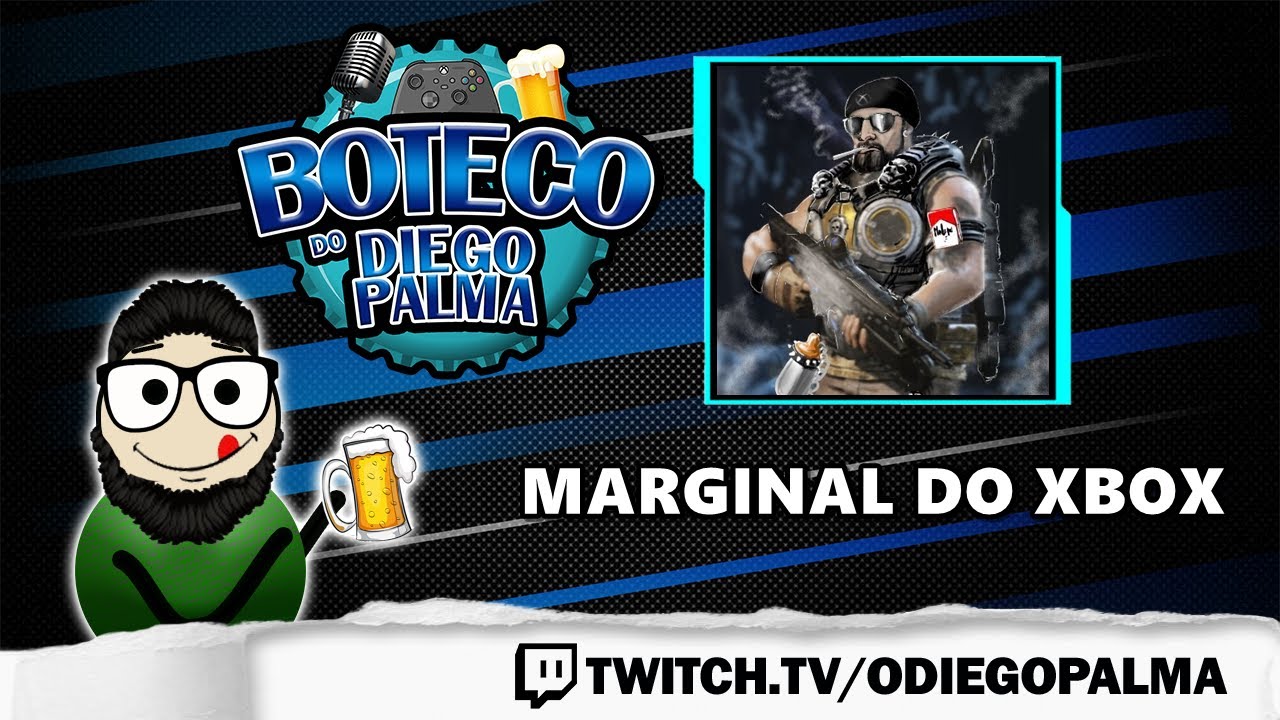 BOTECO DO DIEG&Atilde;O! Com MARGINAL DO XBOX #41