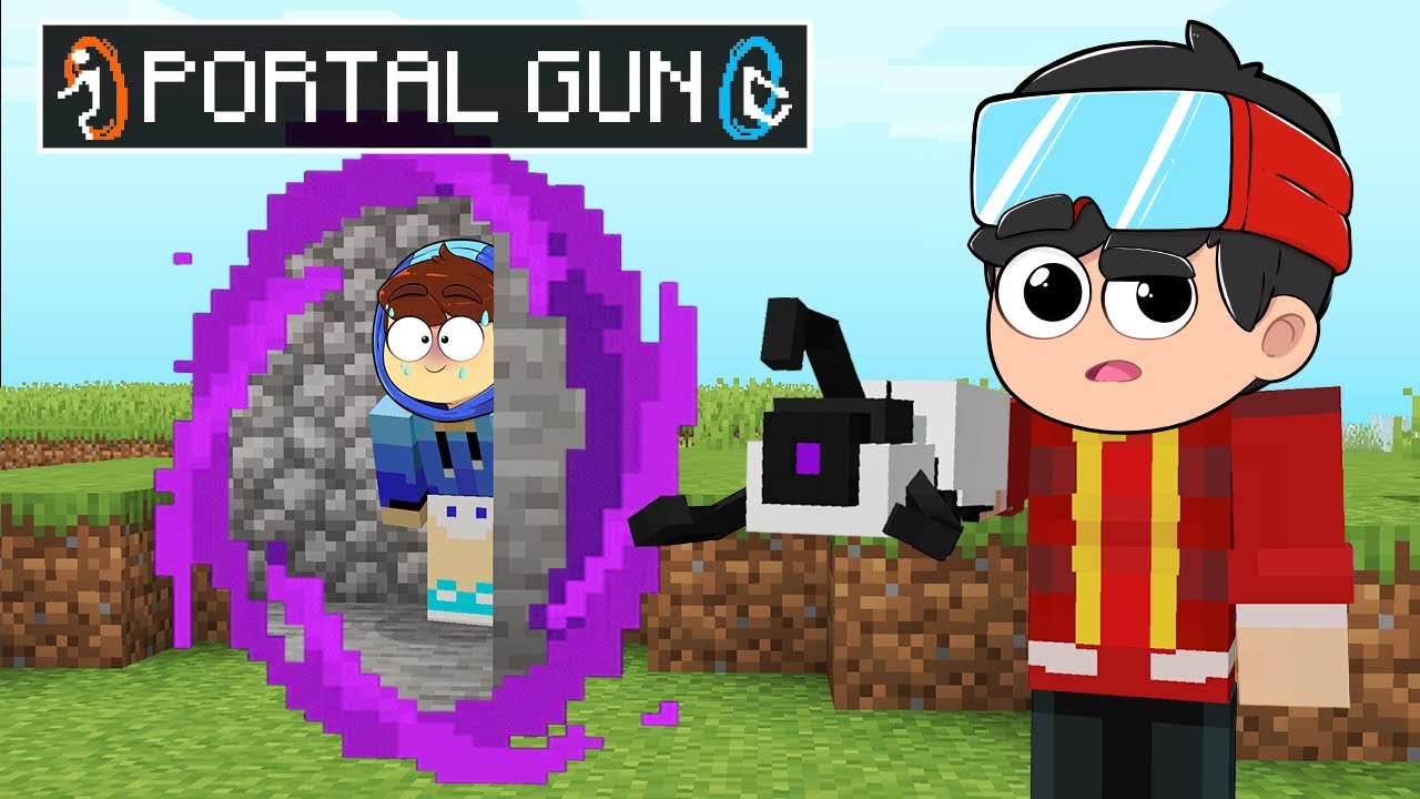 ESCONDE-ESCONDE COM PORTAL GUN 😱🔫 (ENGANEI MEUS AMIGOS USANDO HACK)