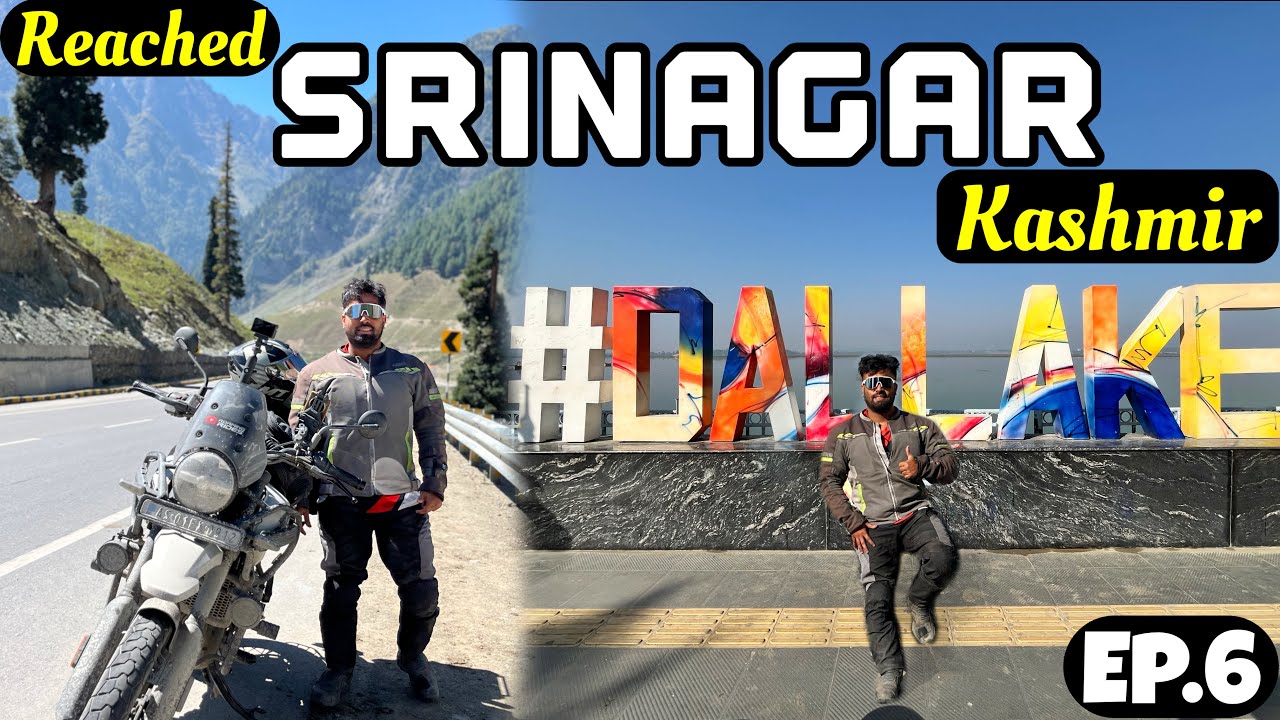 Kashmir k Srinagar pohochte he jo hua😰| Assam to Ladakh 2024 solo ride