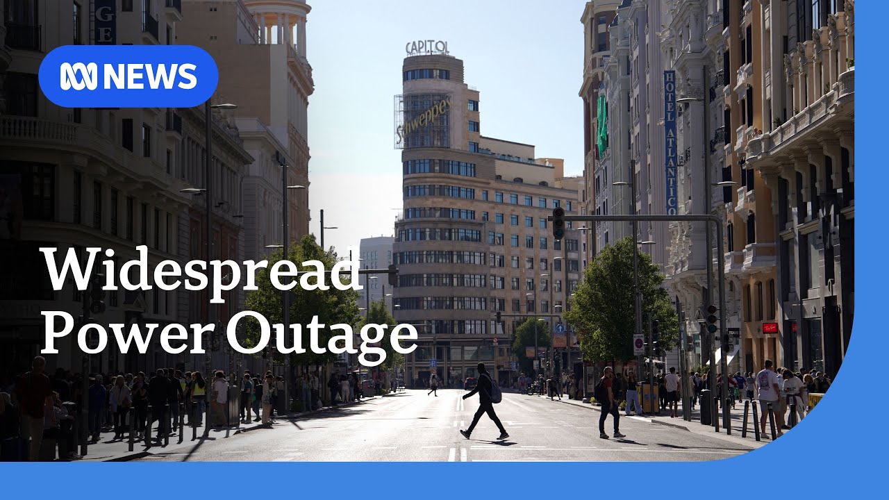 Mass blackout sparks chaos in Spain, Portugal | ABC NEWS