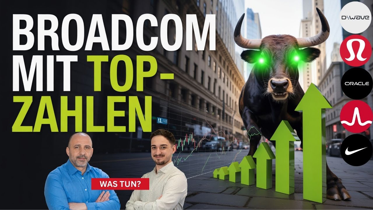 Nike & Lululemon drehen auf! Broadcom | Oracle | United Health | D-Wave Quantum