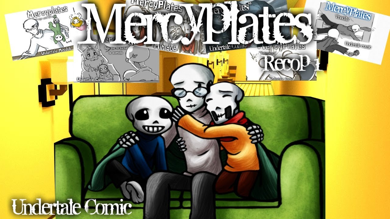 MERCYPLATES Comic en Español || RECOPILATORIO #1 || Jamadub || Handplates AU