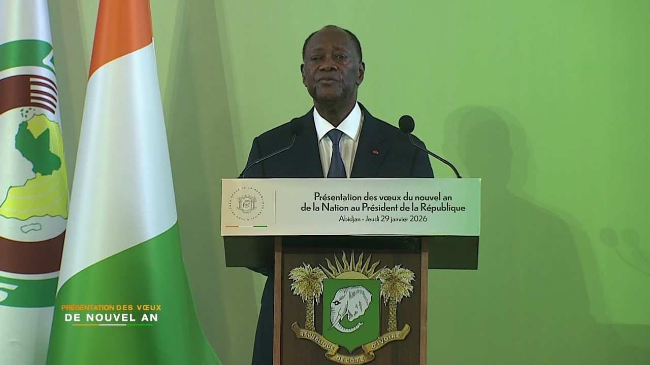 Discours du Chef de l'Etat à la cérémonie de présentation du Nouvel An du 29 janvier 2026