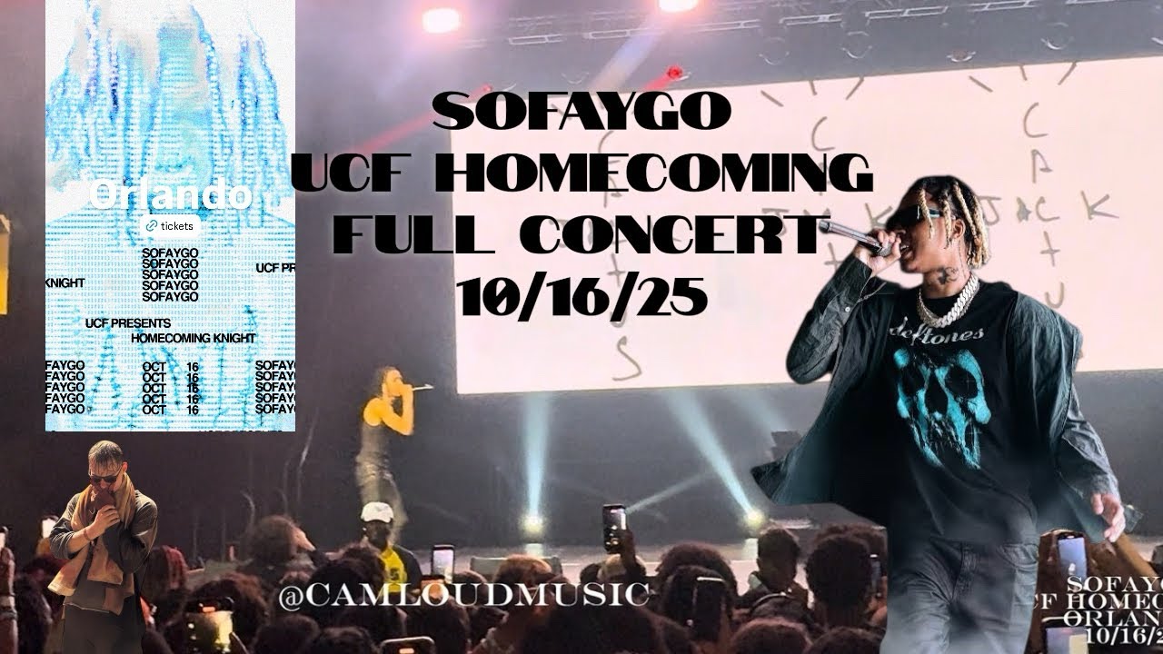 SOFAYGO 2025 Live in Orlando | UCF Homecoming Knight 10/16/25 FULL Concert (MM3 x3)