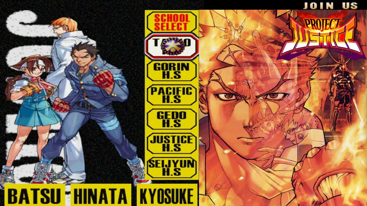 Project Justice - Taiyo High School Story Mode
