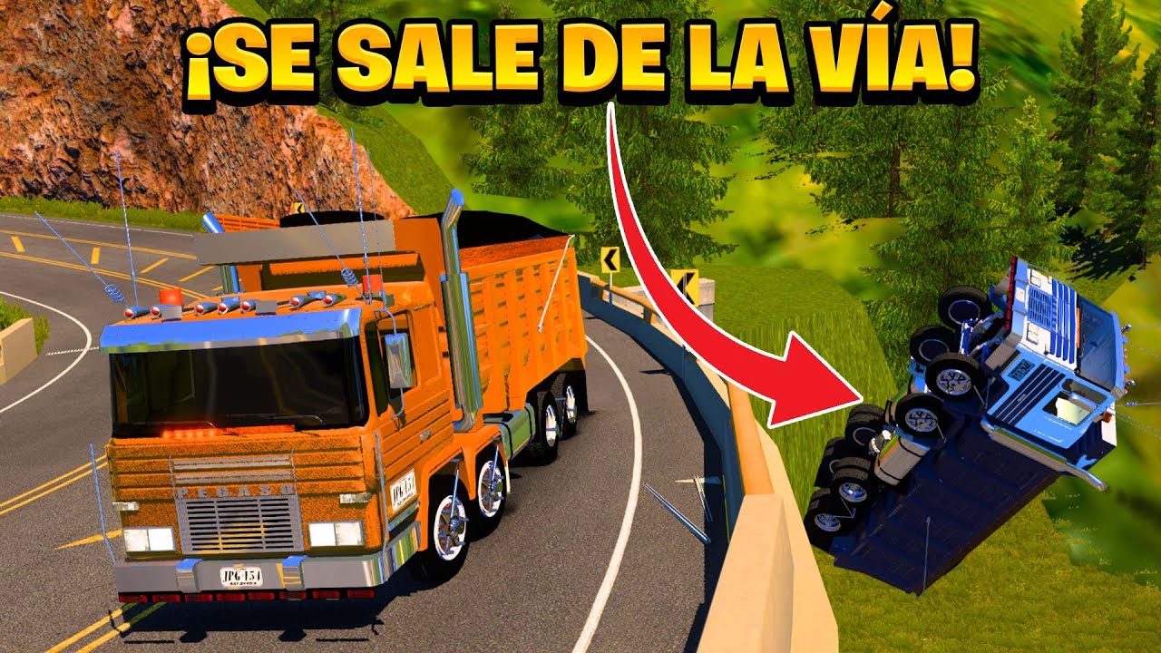 ¡LOS VOLQUETEROS MÁS LOCOS DE COLOMBIA! | American Truck Simulator