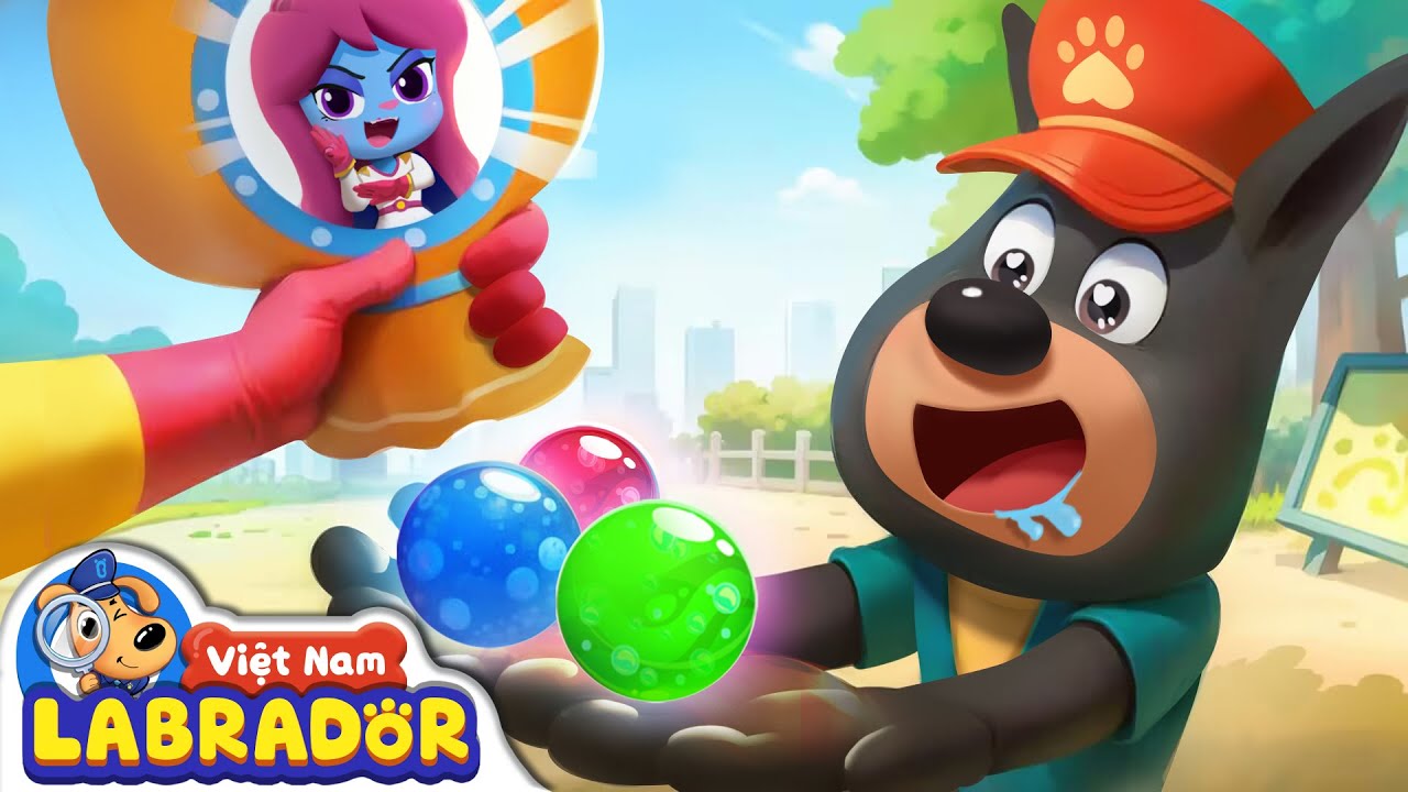 🙀🍭 Viên kẹo siêu năng lực 👮 Cảnh sát trưởng Labrador Vietnam 🚔