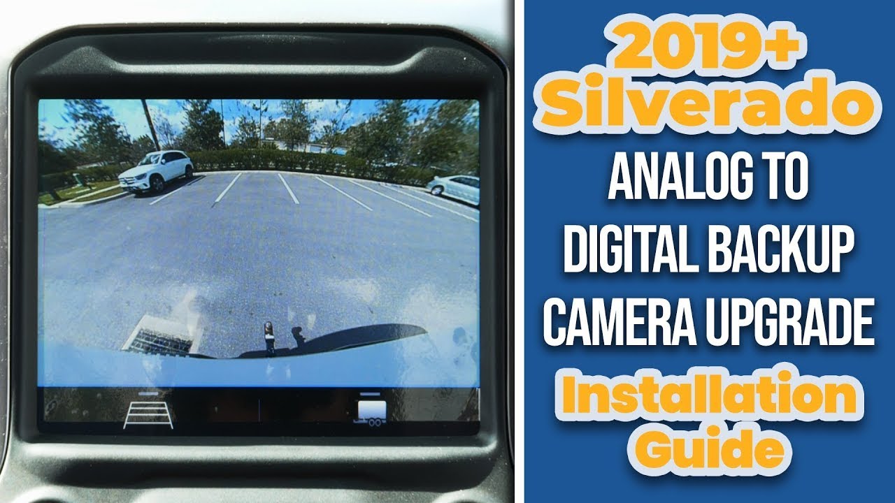 2019+ GMC Chevrolet Truck OEM Analog To Digital Backup Camera Upgrade - Installation Guide