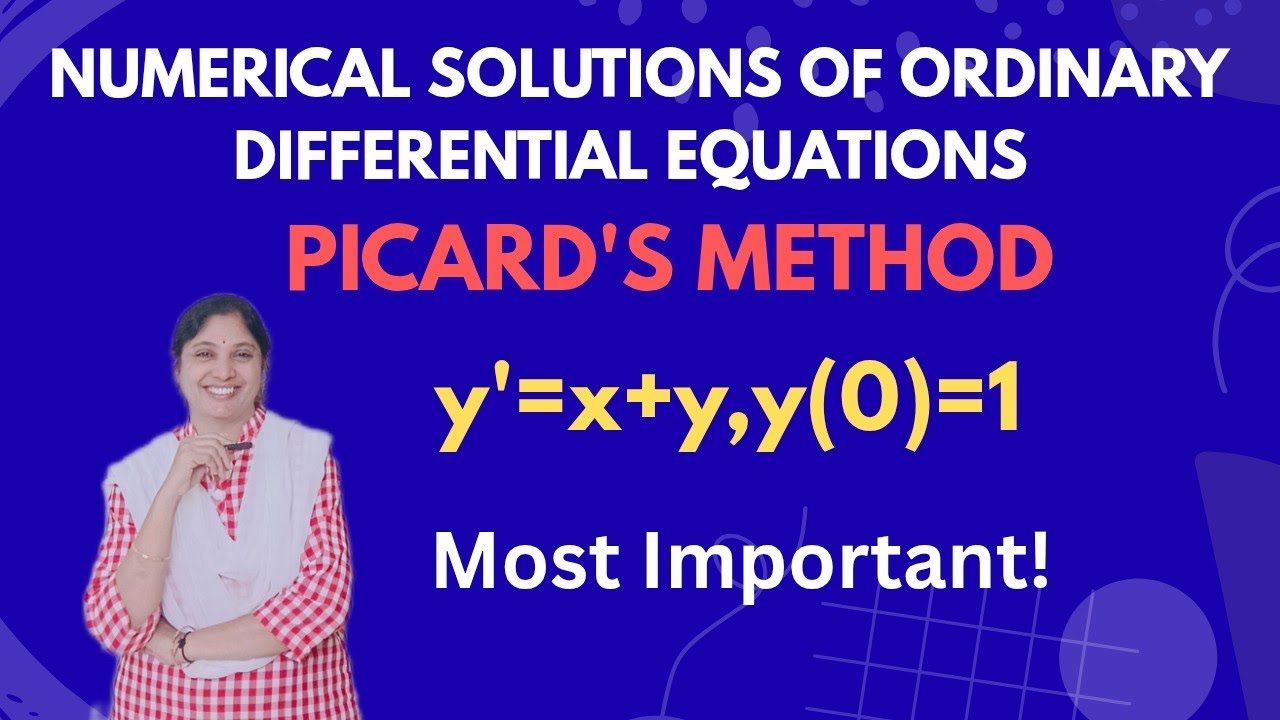 Метод Пикара y'=x+y,y(0)=1.Численные решения обыкновенных дифференциальных уравнений.
