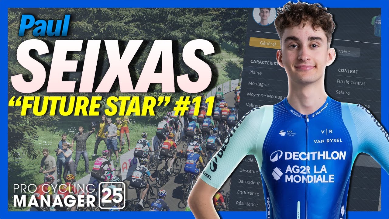 PAUL SEIXAS SUR LES ROUTES DU PAYS BASQUE ! - PCM 25 Pro Cyclist #11
