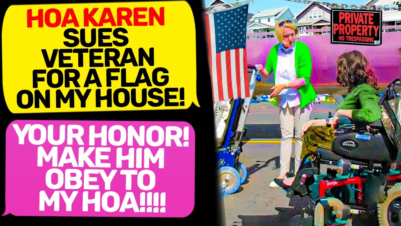 HOA KAREN SUES VETERAN! Your Honor, I claim his land Obey! I Am Owner of House r/MaliciousCompliance