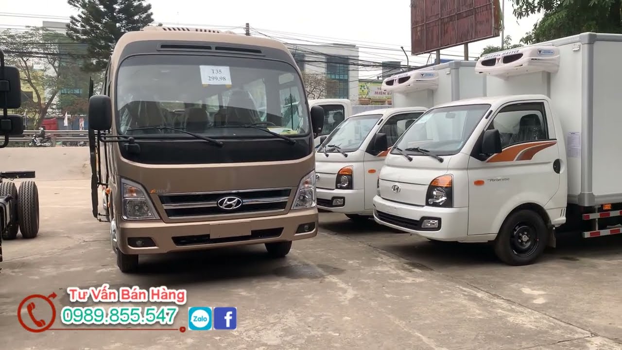 Hyundai County 29 chỗ  Thành Công 2024 Giao Ngay