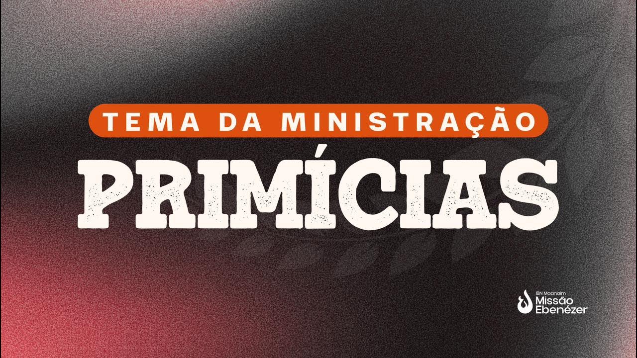 CULTO IDE - MISS. JOSÉ CARLOS - SÉRIE PRIMÍCIAS