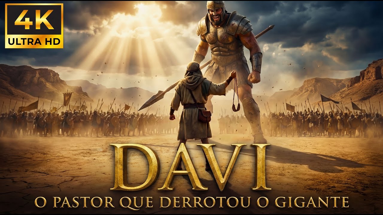 Davi (2026): O Pastor Que Derrotou O Gigante Golias E Se Tornou Rei De Israel — Filme Completo
