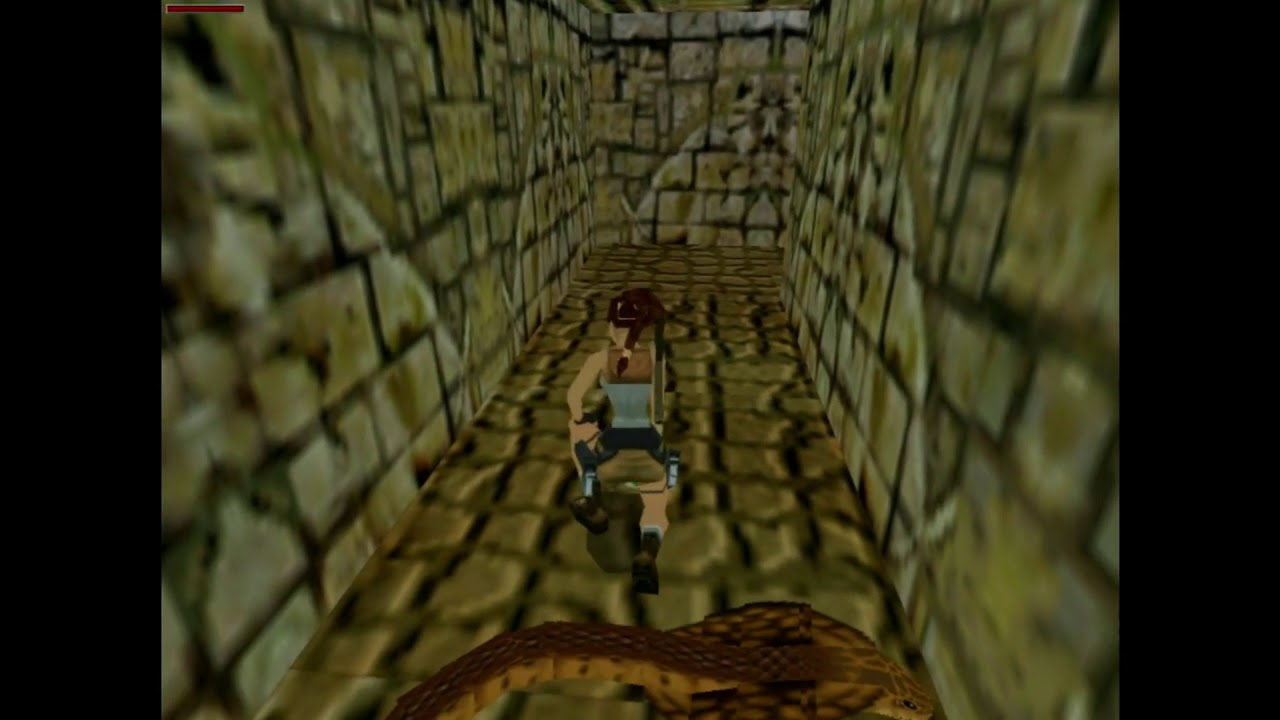 Tomb Raider 3 Gltichless 100% Segmented Speedrun - Caves Of Kaliya 4.40