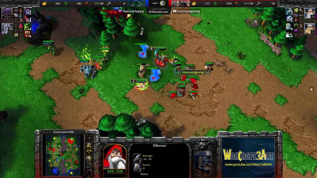 Happy(UD) vs Sok(HU) - Warcraft 3: Classic - RN8647