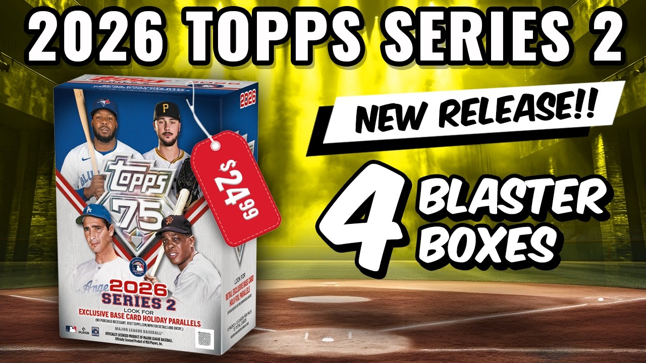 🚨NEW RELEASE🚨2026 TOPPS SERIES 2 BASEBALL BLASTER BOXES