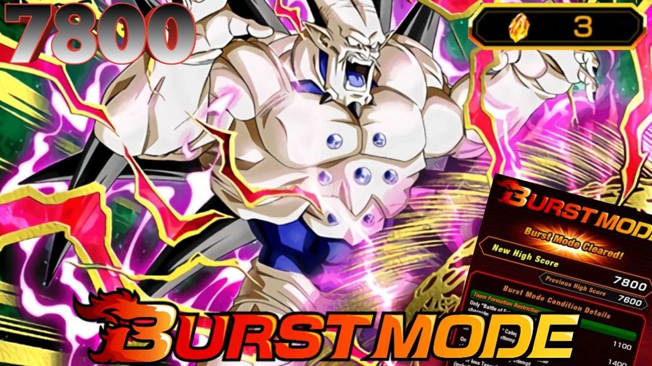 7800 POINTS! BURST MODE ULTIMATE RED ZONE VS OMEGA SHENRON - Dragon Ball Z Dokkan Battle