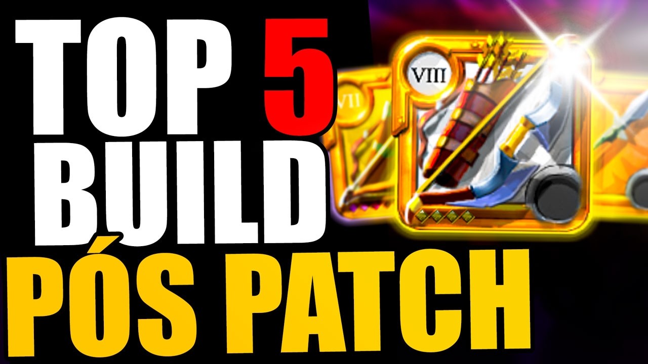🔥 TOP 5 BUILDS QUEBRADAS DO PATCH! (Albion Online)