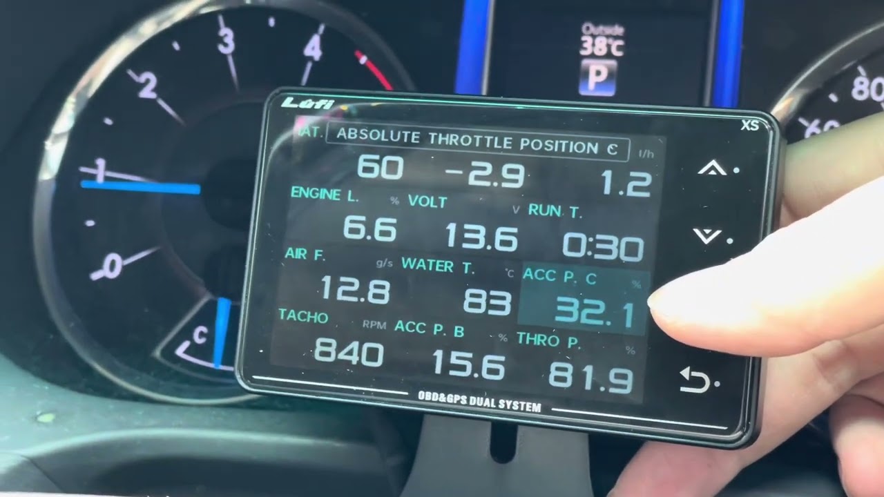 Review OBD Lufi XS on Toyota Fortuner Vrz 2016 , Bisa Baca Segini Doang Ternyata
