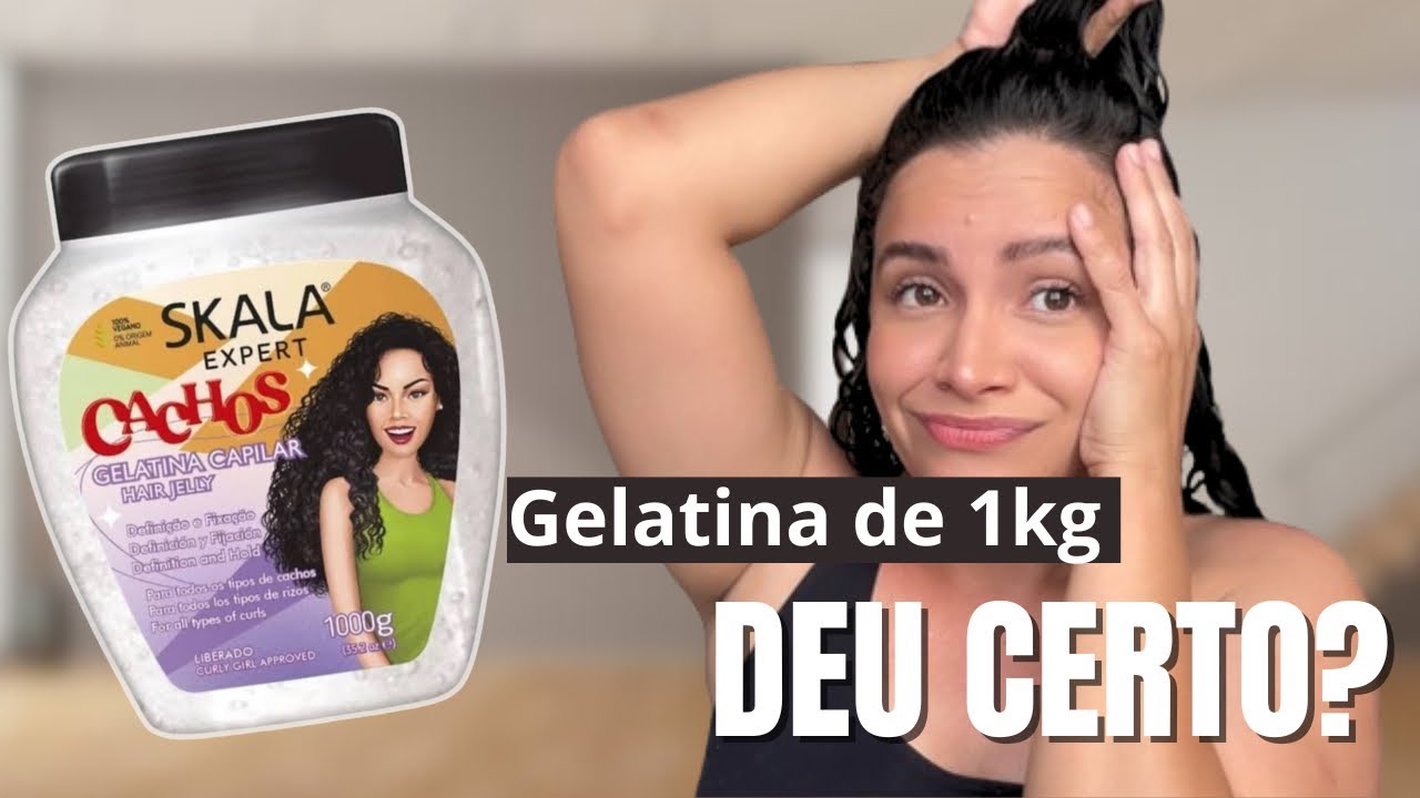 TESTEI A GELATINA DE 1 KG DA SKALA