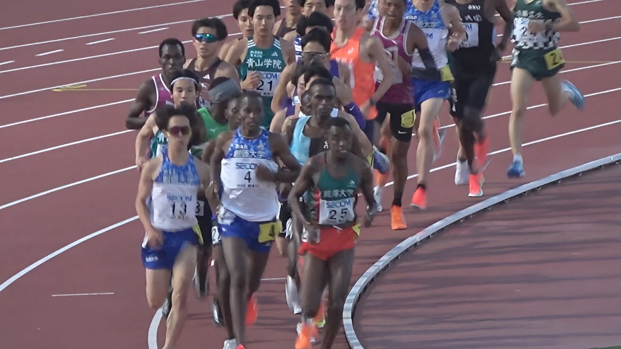 決勝 2部 男子10000m 関東インカレ陸上2025