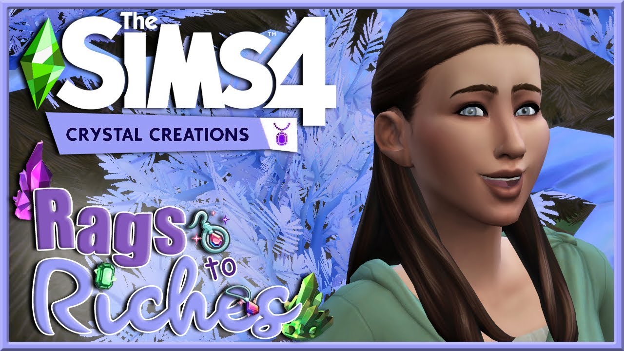 💎 Rags to Riches Challenge | The Sims 4 Crystal Creations | Part 4 💍