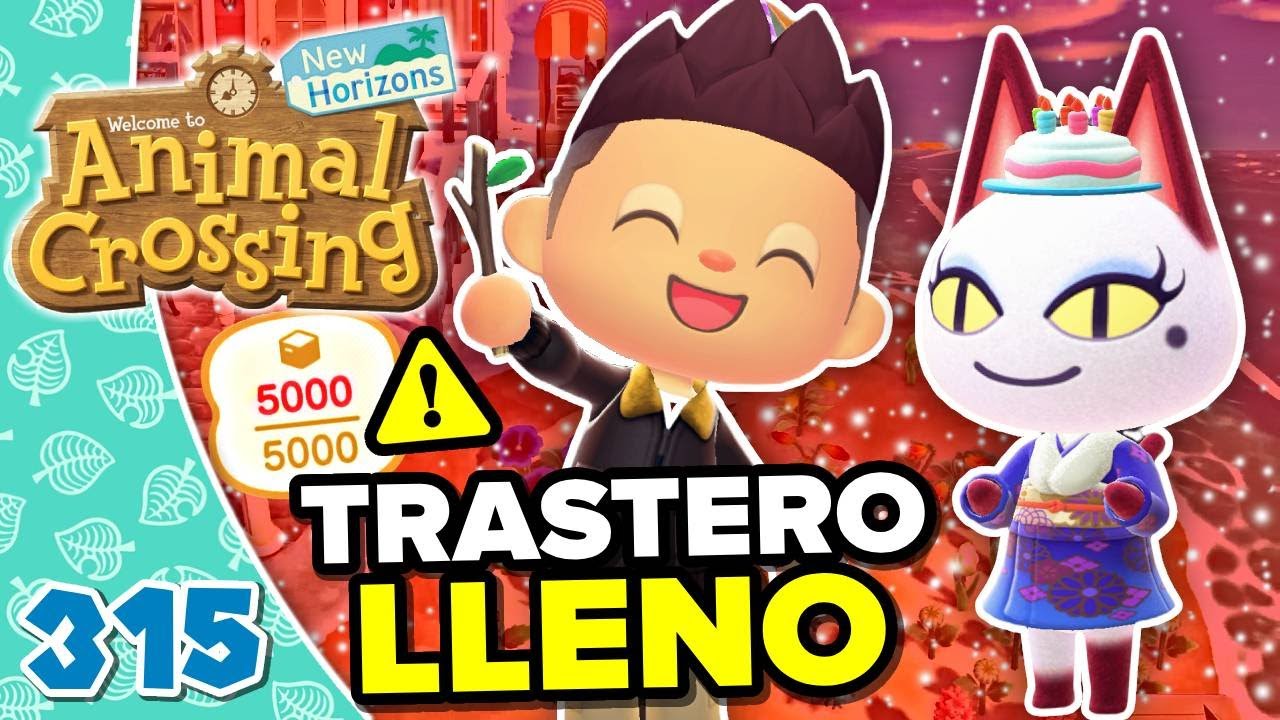 QUÉ HAGO AHORA CON EL TRASTERO LLENO! ANIMAL CROSSING NEW HORIZONS #315